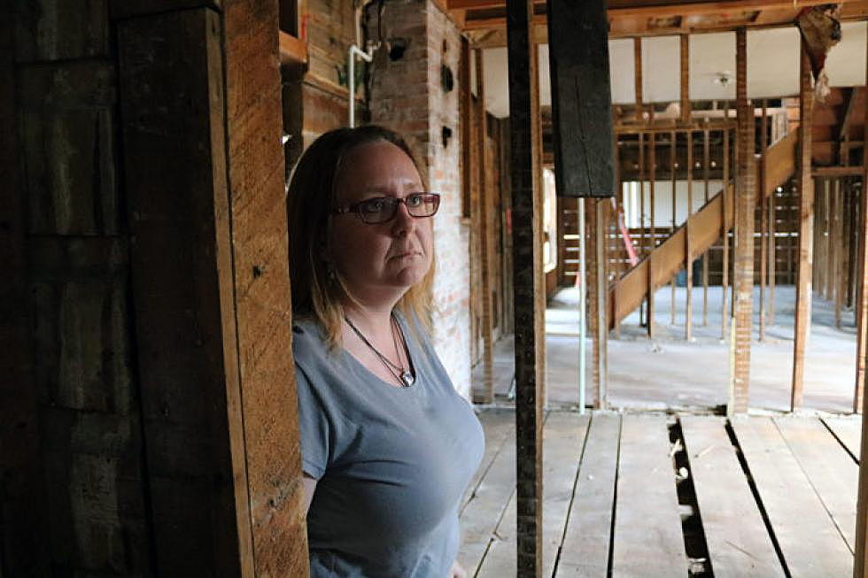 Old Front Street home gives up secrets as deconstruction nears