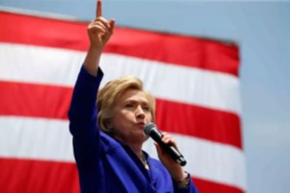 Clinton makes history with Democratic nomination