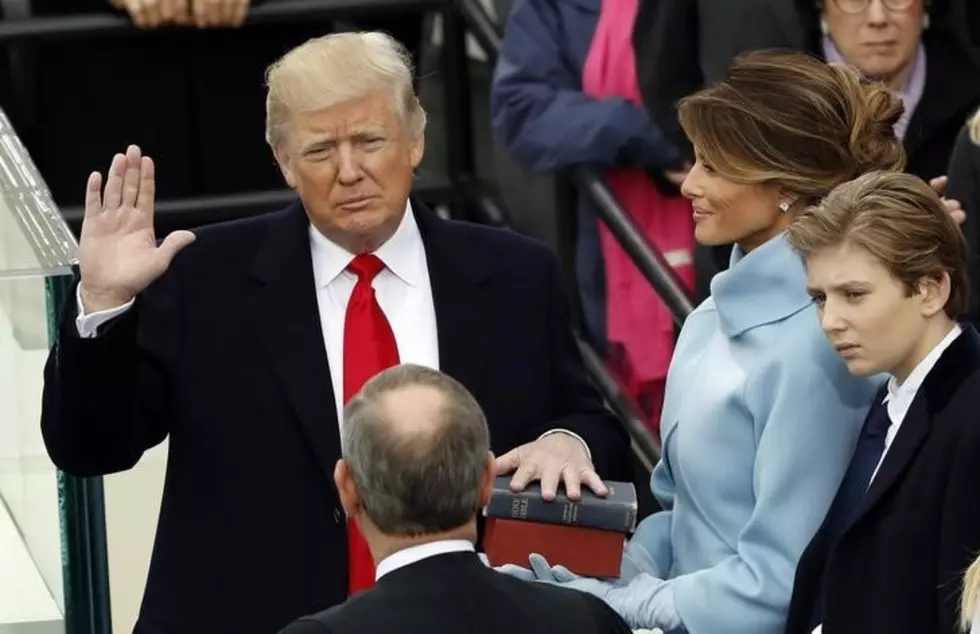 Trump sworn in as nation&#8217;s 45th president