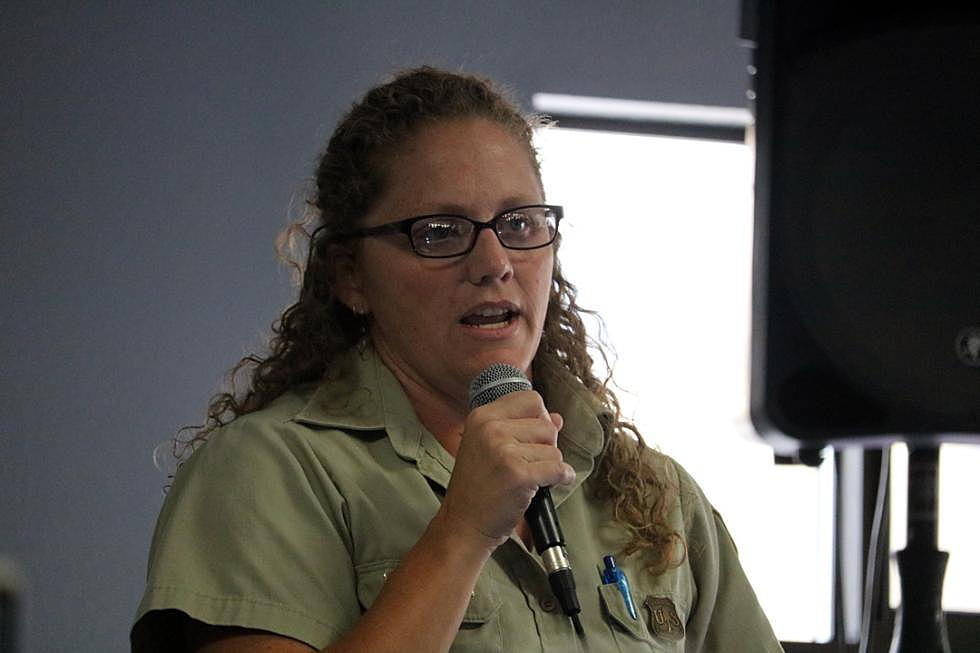 Missoula District Ranger Jennifer Hensiek said the Lolo Peak blaze is one of 19 new fires to spark on her jurisdiction alone in the past 11 days. Resources are stretched thin as a result. (Martin Kidston/Missoula Current)