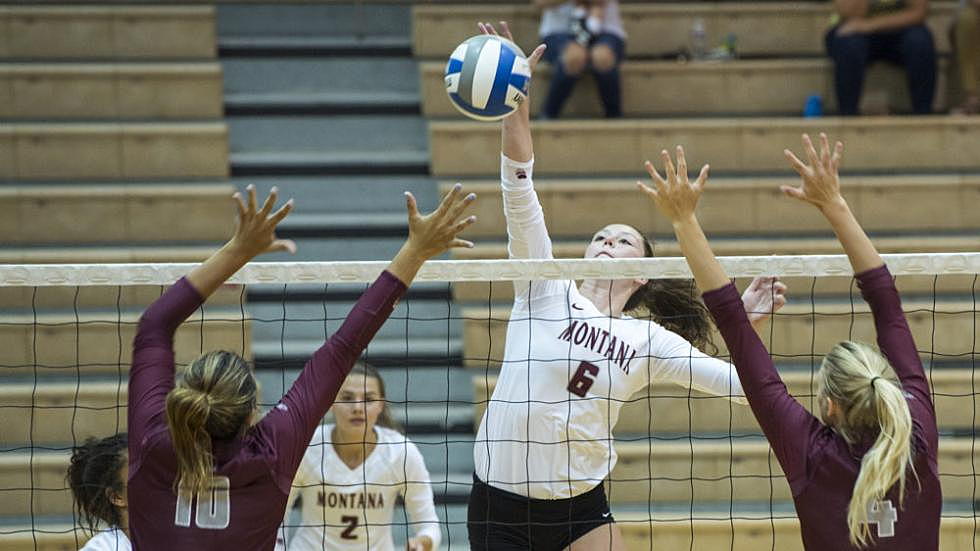 Montana volleyball Griz win in Lawrence’s debut at head coach