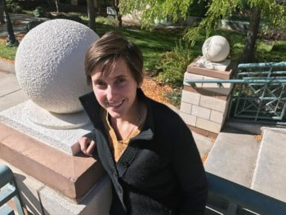 Grace Brogan at the University of Montana's School of Business.