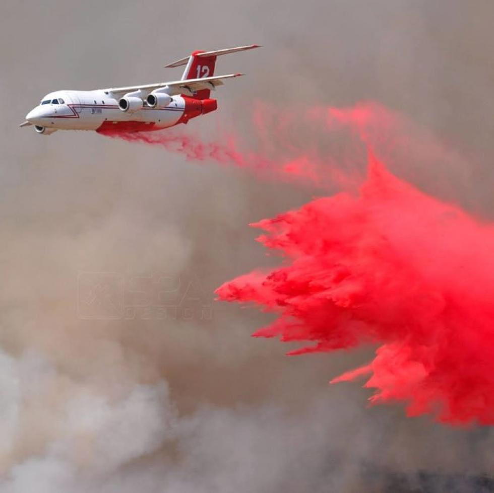 Neptune air tankers come out of retirement to fight northern California wildfires