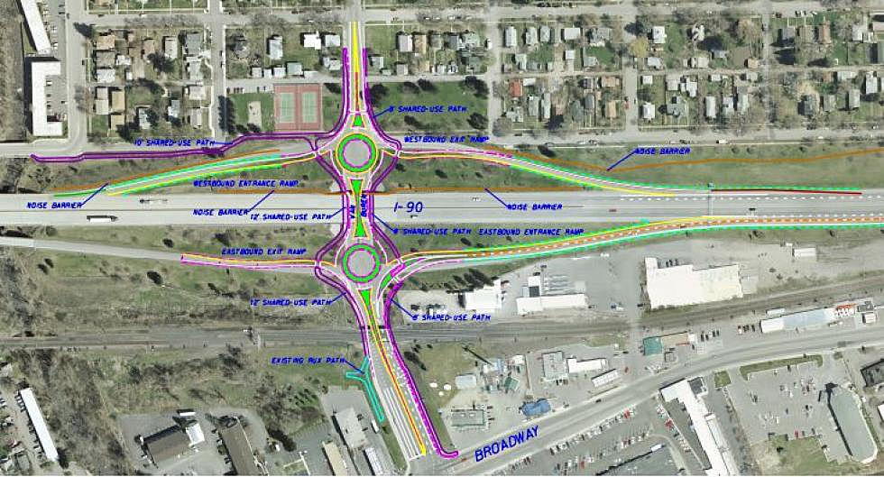 Pair of roundabouts set for spring construction at Van Buren interchange