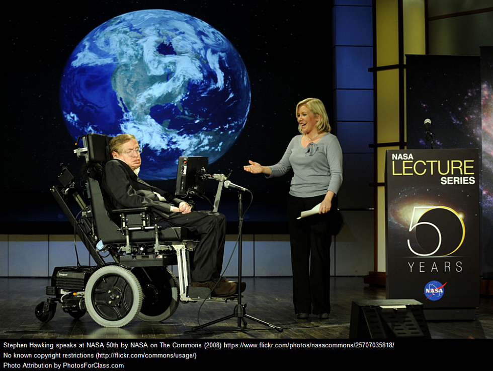 UM director hails Hawking&#8217;s accidental role as champion of assistive technologies