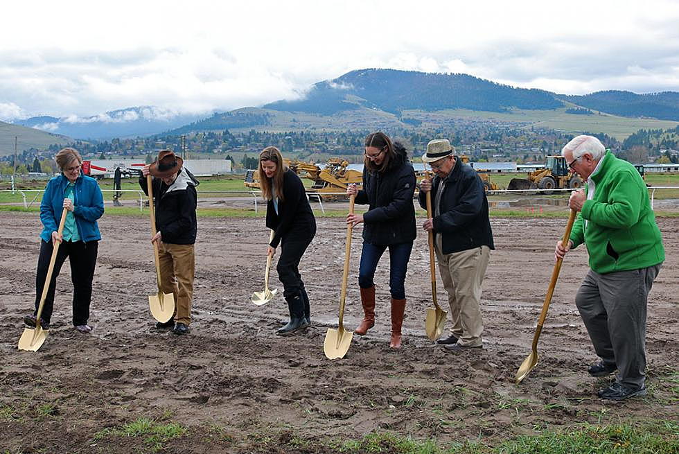 With golden shovels, Missoula County Fairgrounds begins redevelopment process