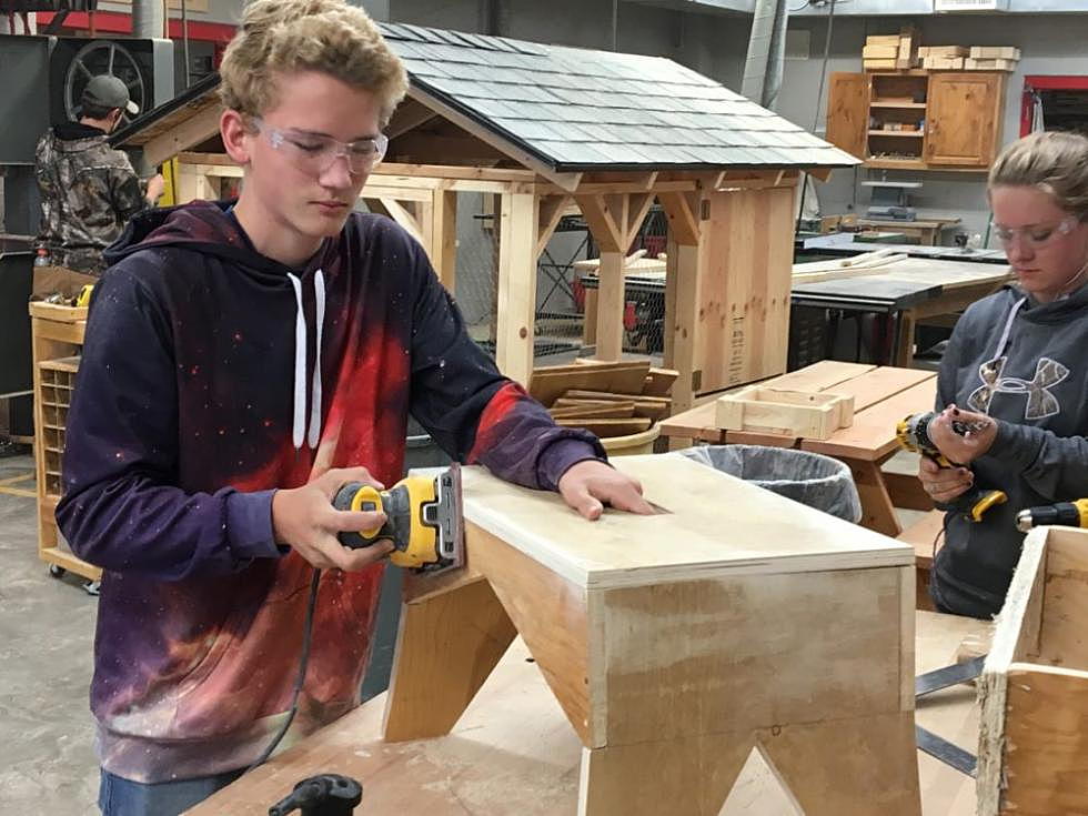 Hellgate High students learn value of career in building trades