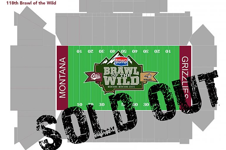 118th Brawl of the Wild MontanaMontana State football game sold out