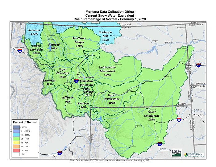 January snows help western Montana recover average snowpack - Missoula ...