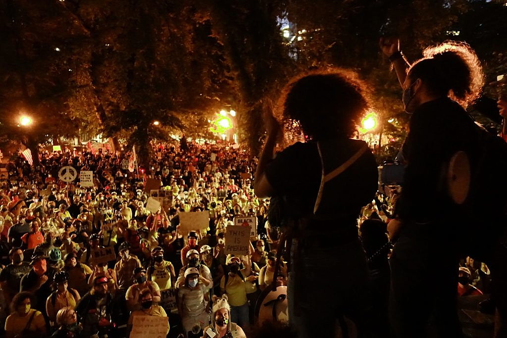 Portland Protests Federal Response To Ongoing Demonstrations Missoula   Portland Protest 1 Scaled 1 