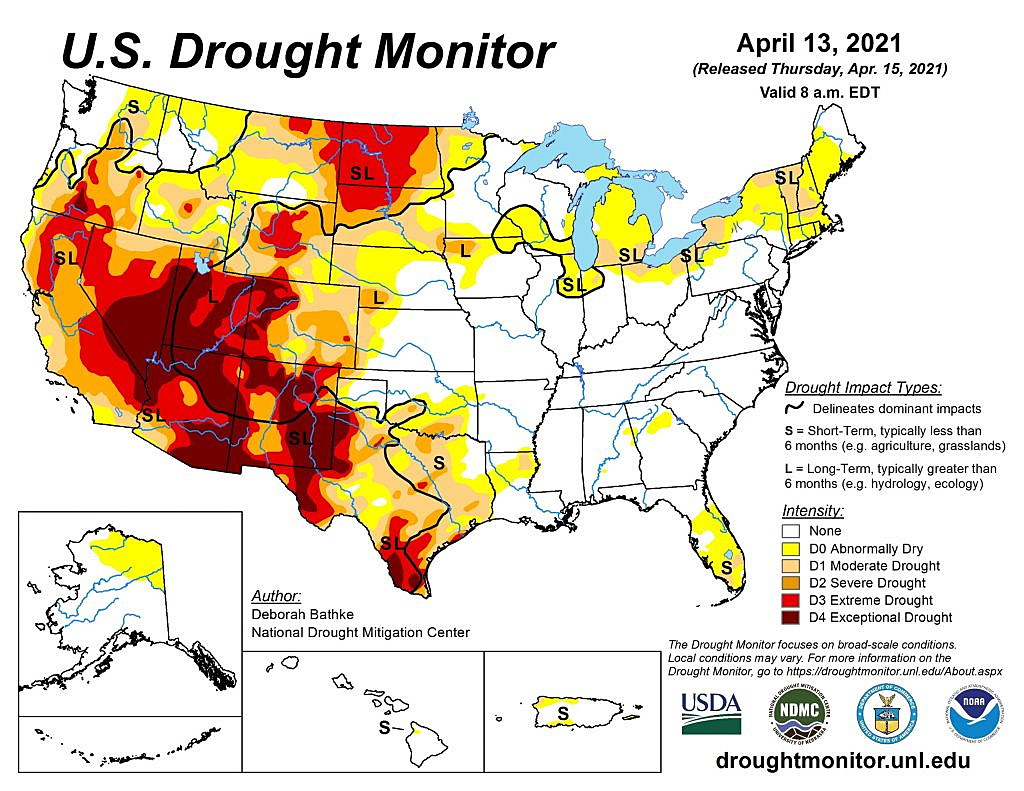Federal forecast finds no relief in sight for droughtstricken West